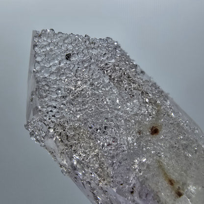 Enhydro Phantom Amethyst mit Analcim, Hämatit, 2x Blase Streep Mine, Namibia 33*20*14mm #12863