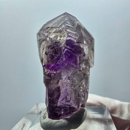 Skelett Phantom Amethyst Zepter Goboboseb Namibia 34*17*13mm #12878