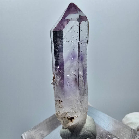 Klare Phantom Amethyst Zepter Spitze Goboboseb Namibia 41*11*9mm #12882