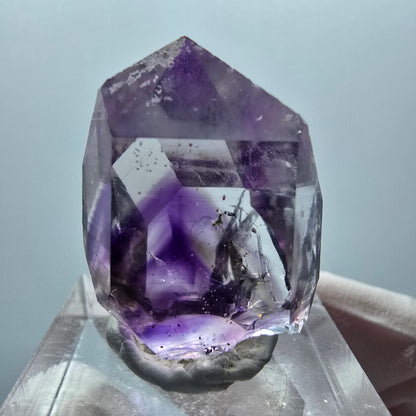 Klare Phantom Amethyst Spitze Streep Mine Goboboseb Namibia 28*20*18mm #12884