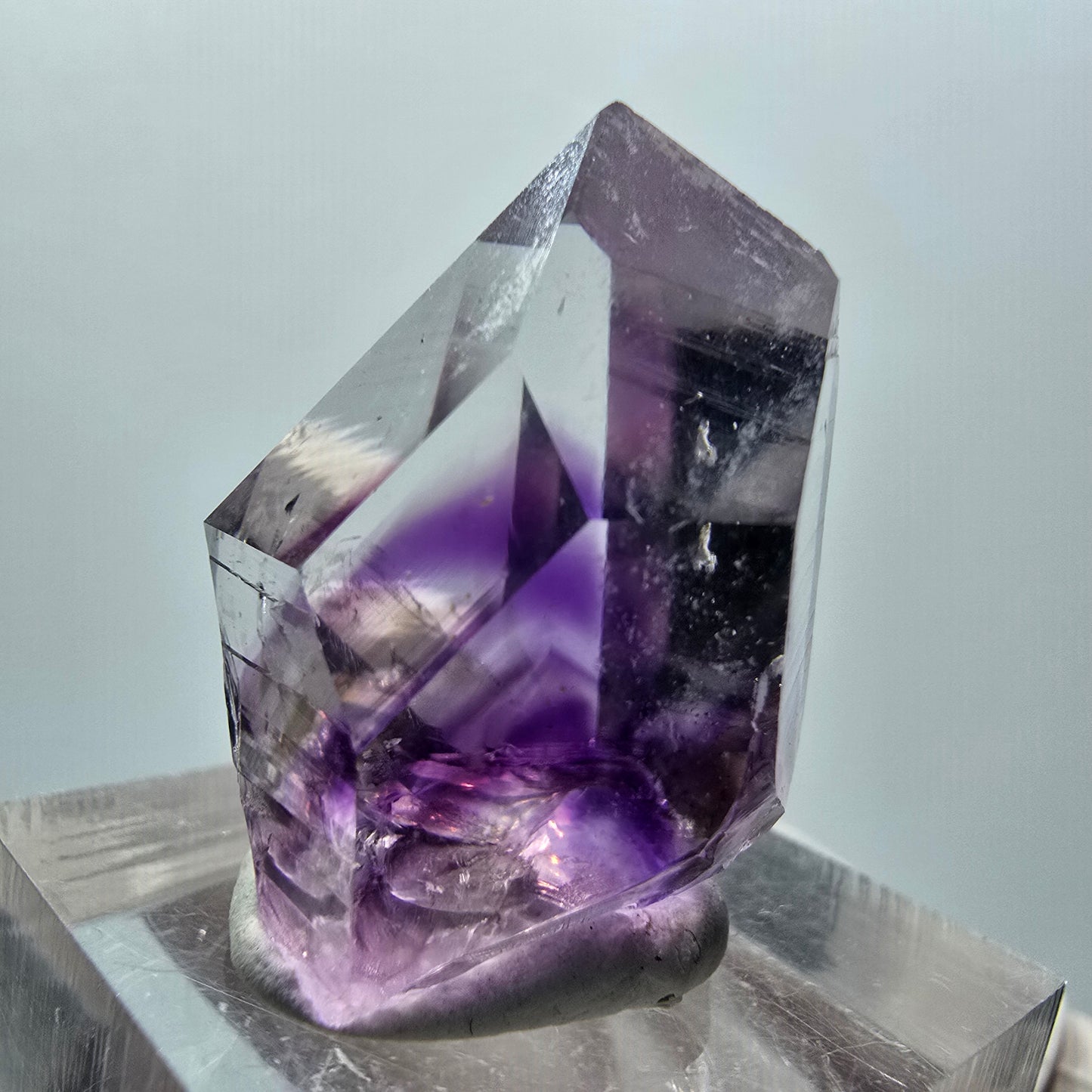 Klare Phantom Amethyst Spitze Streep Mine Goboboseb Namibia 28*20*18mm #12884