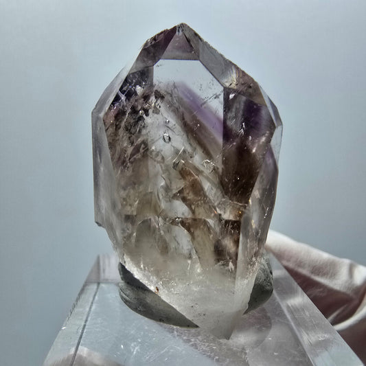 Enhydro Phantom Amethyst, 3x Blase Streep Mine Goboboseb Namibia 33*24*18mm #12885