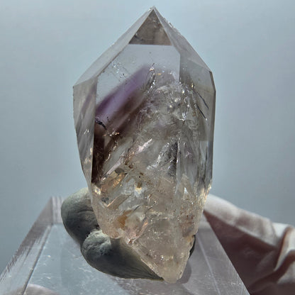 Enhydro Phantom Amethyst, 3x Blase Streep Mine Goboboseb Namibia 33*24*18mm #12885