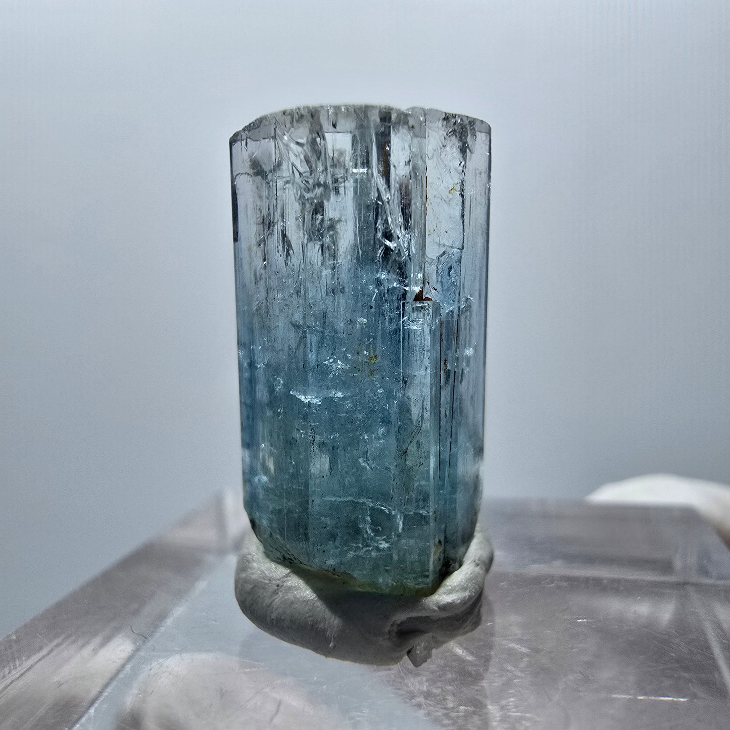 Klarer Aquamarin X Kristall Erongo, Namibia 18*10*8mm #12887