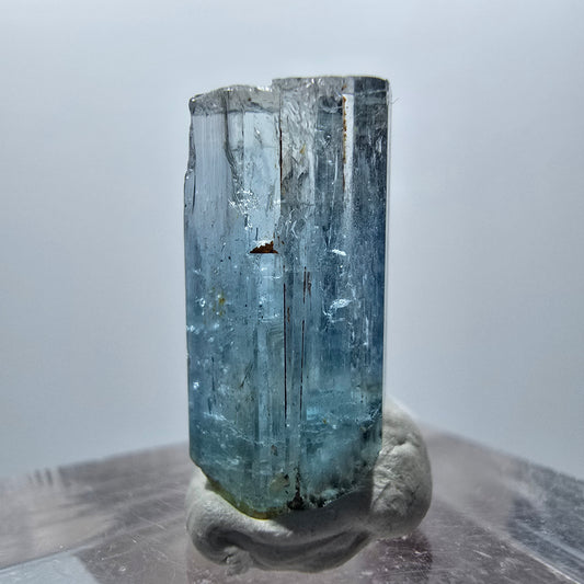 Klarer Aquamarin X Kristall Erongo, Namibia 18*10*8mm #12887