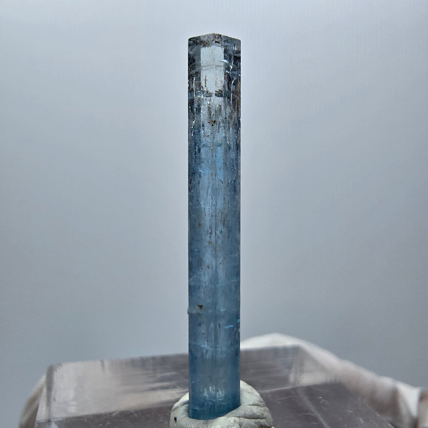 Klarer Aquamarin X Kristall Erongo, Namibia 30*4*4mm #12888