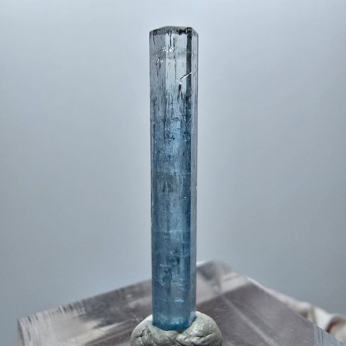 Klarer Aquamarin X Kristall Erongo, Namibia 30*4*4mm #12888