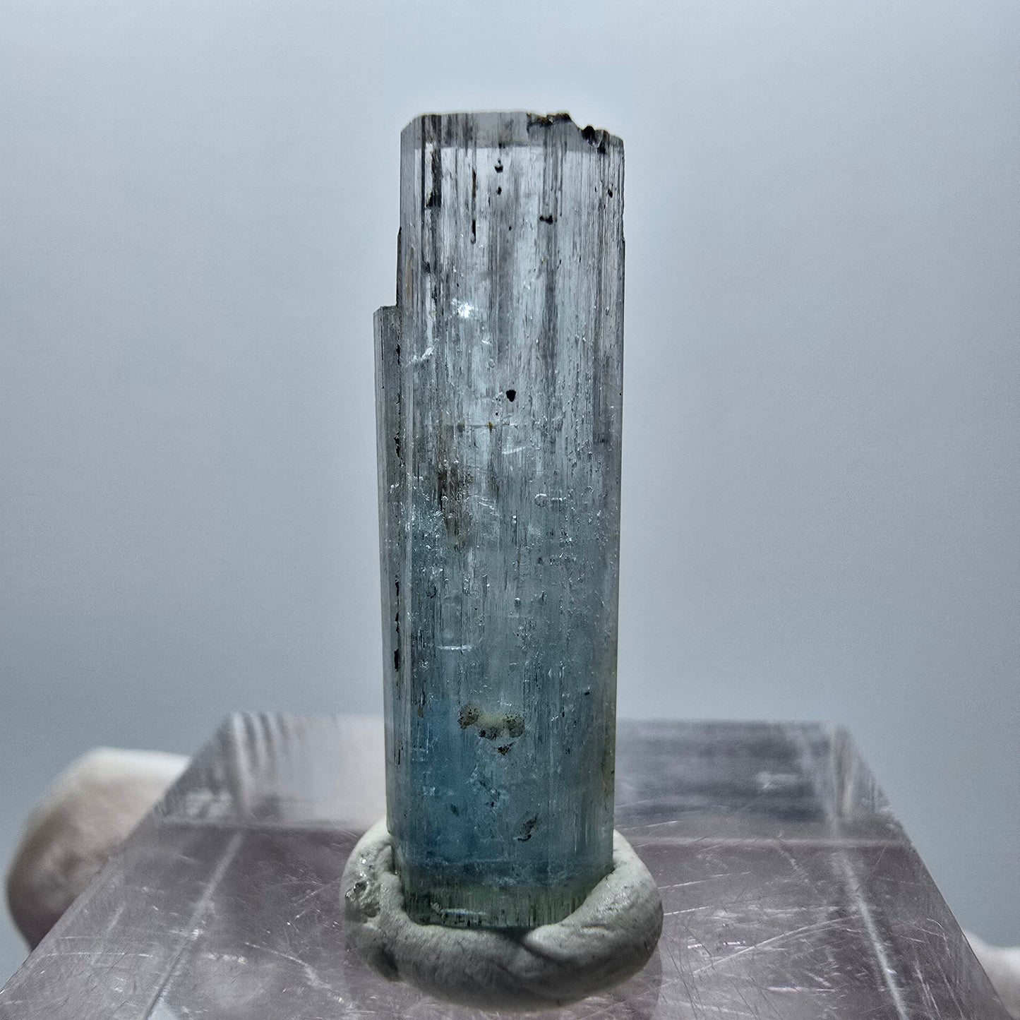Klarer Aquamarin X Kristall Erongo, Namibia 24*7*5mm #12889