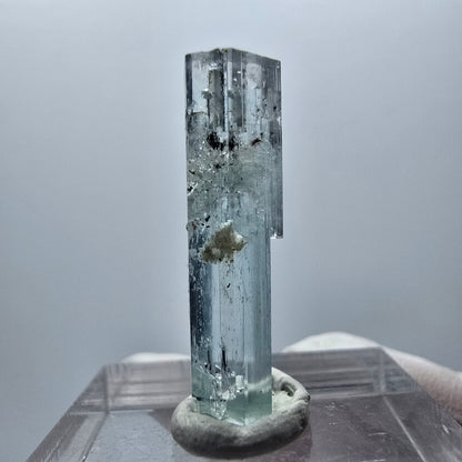 Klarer Aquamarin X Kristall Erongo, Namibia 26*6*7mm #12890