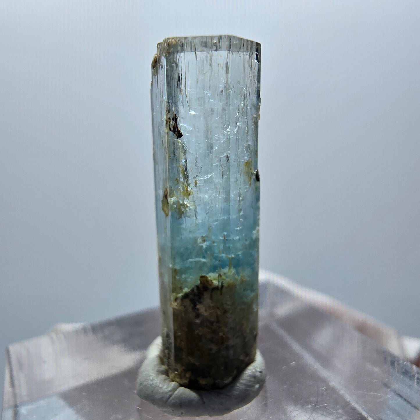 Klarer Aquamarin X Kristall Erongo, Namibia 23*7*7mm #12891