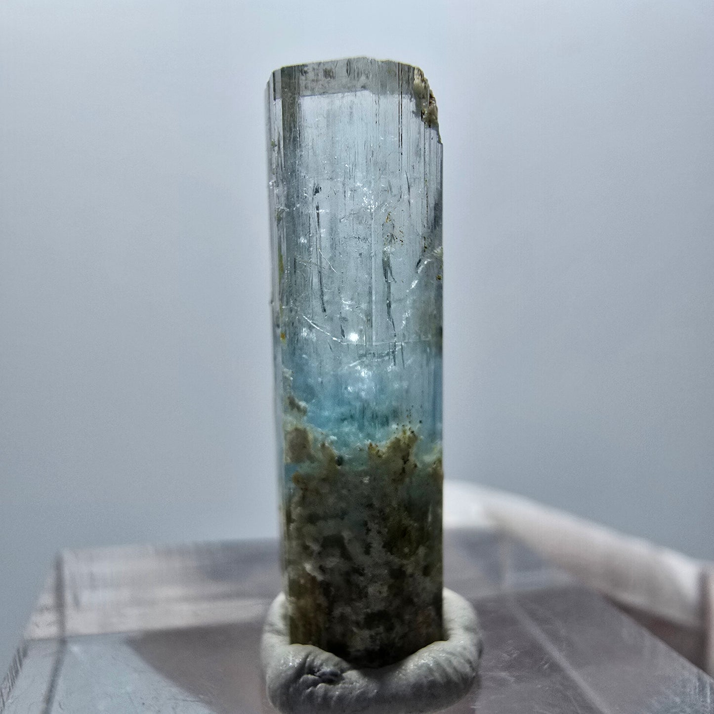 Klarer Aquamarin X Kristall Erongo, Namibia 23*7*7mm #12891