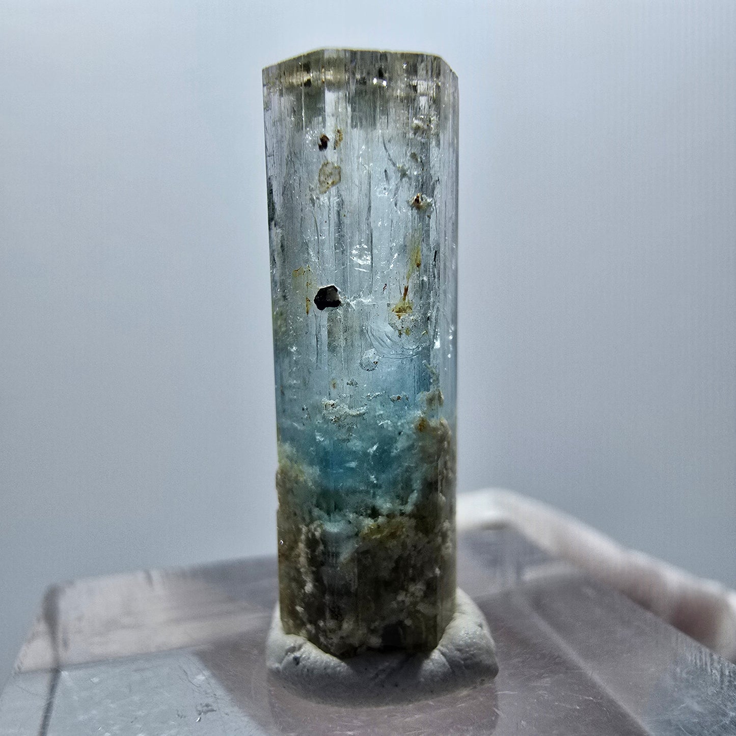 Klarer Aquamarin X Kristall Erongo, Namibia 23*7*7mm #12891