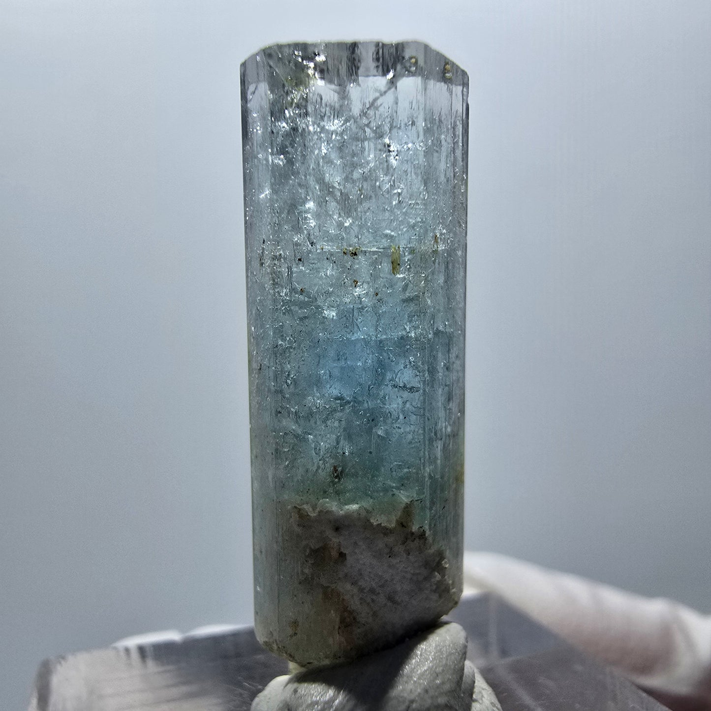 Klarer Aquamarin X Kristall Erongo, Namibia 30*9*7mm #12892
