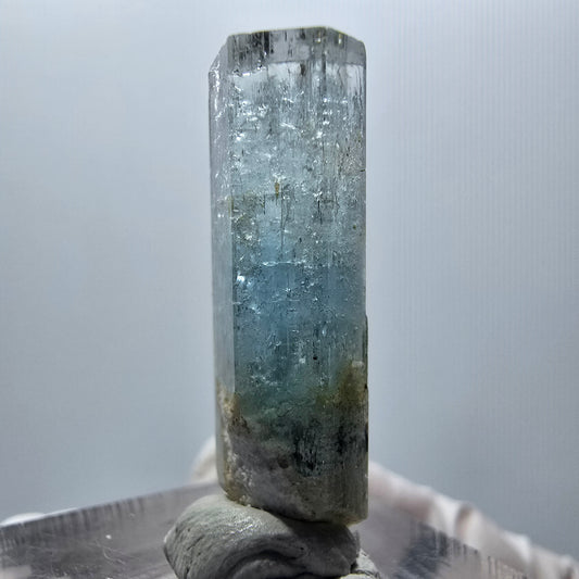 Klarer Aquamarin X Kristall Erongo, Namibia 30*9*7mm #12892