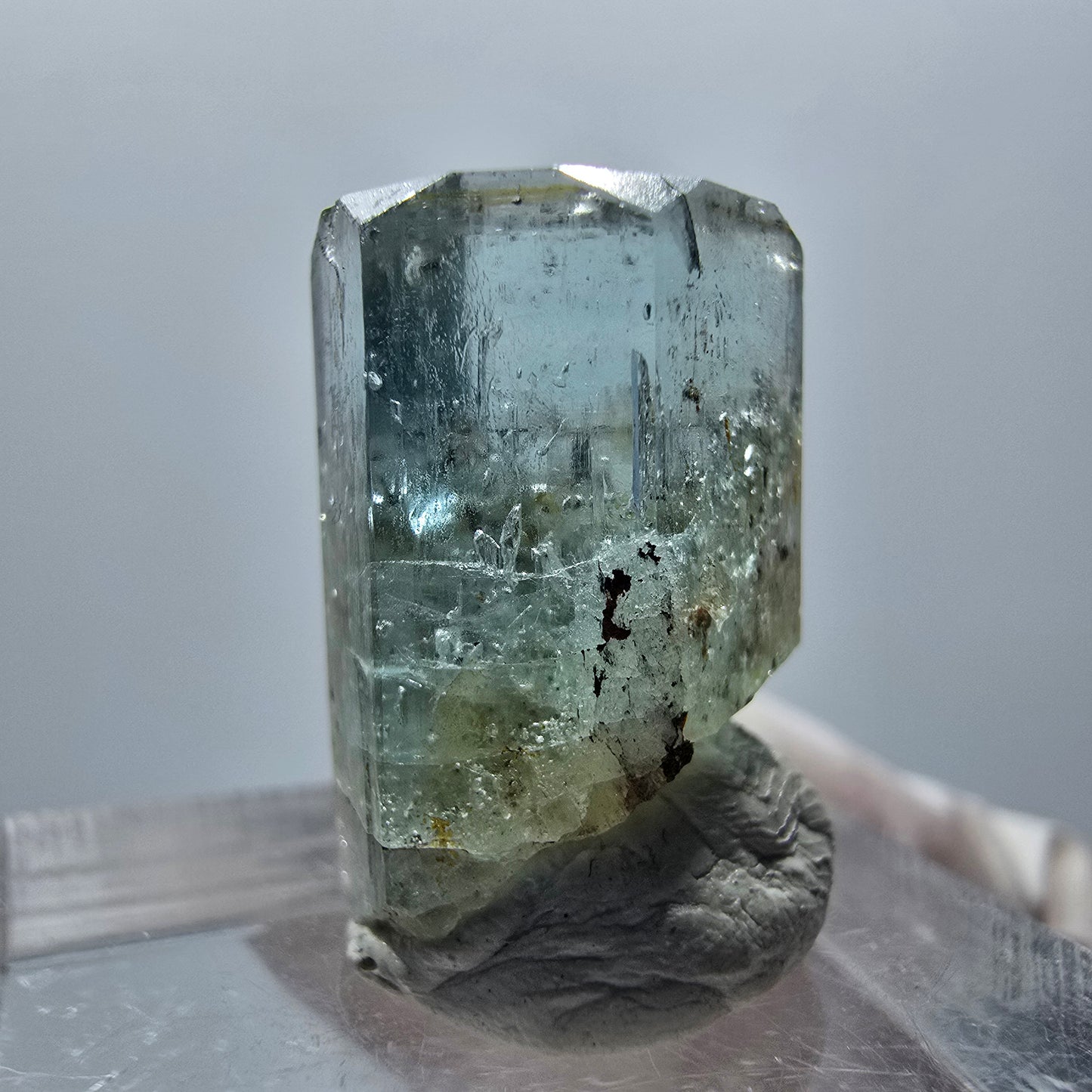 Klarer Aquamarin X Kristall Erongo, Namibia 19*12*12mm #12893