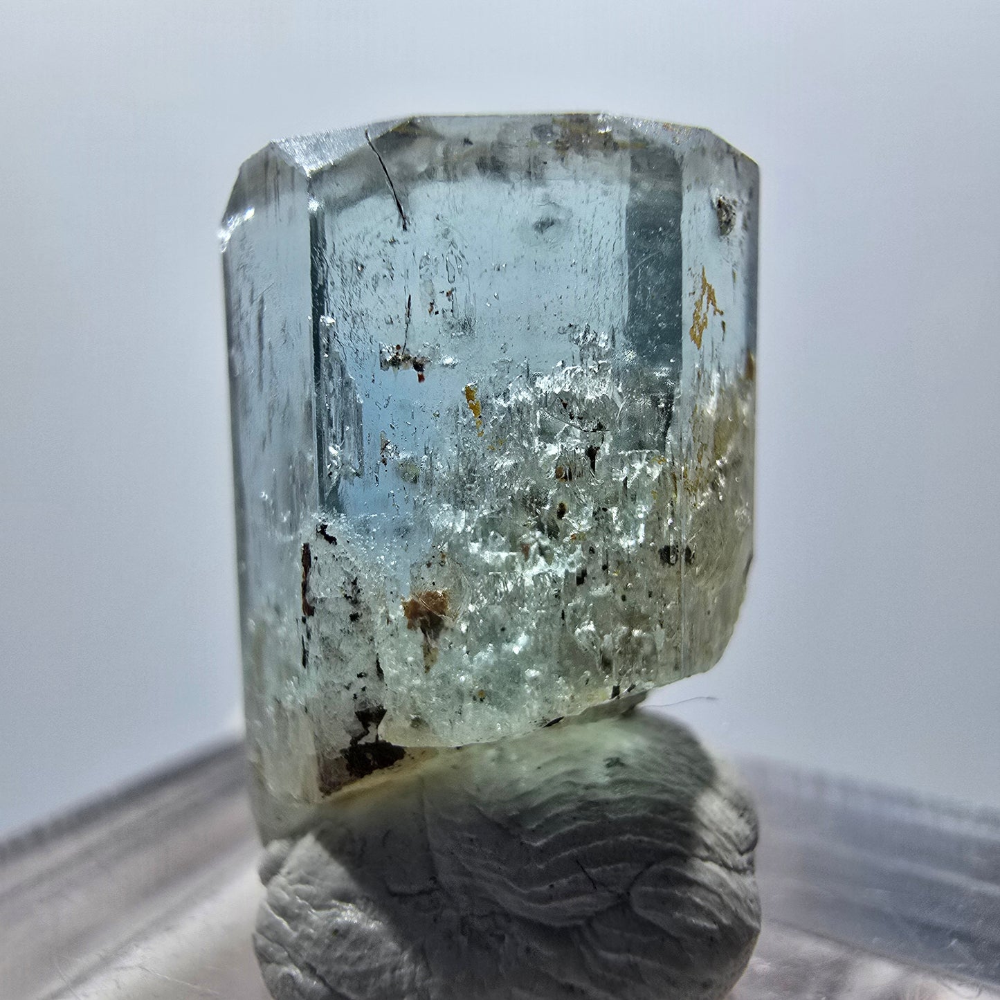 Klarer Aquamarin X Kristall Erongo, Namibia 19*12*12mm #12893