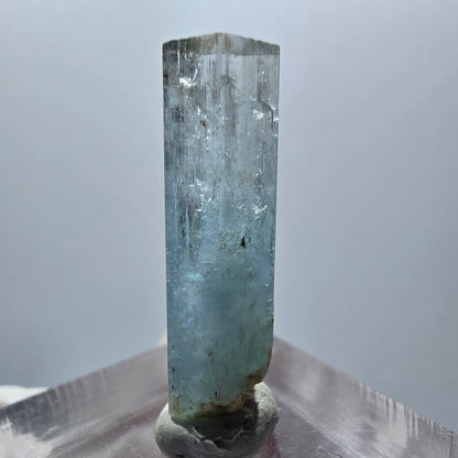 Klarer Aquamarin X Kristall Erongo, Namibia 28*7*7mm #12894