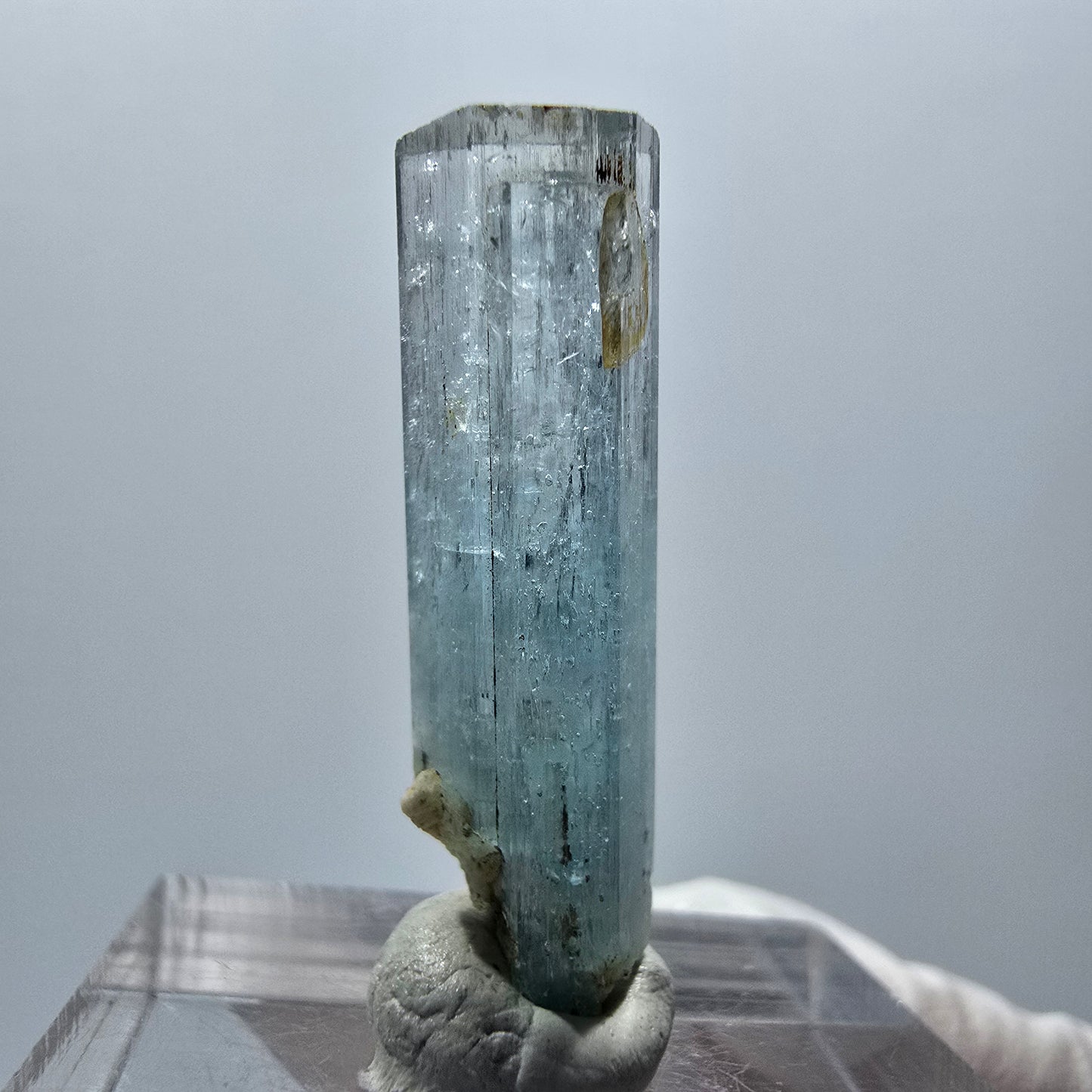 Klarer Aquamarin X Kristall Erongo, Namibia 28*7*7mm #12894