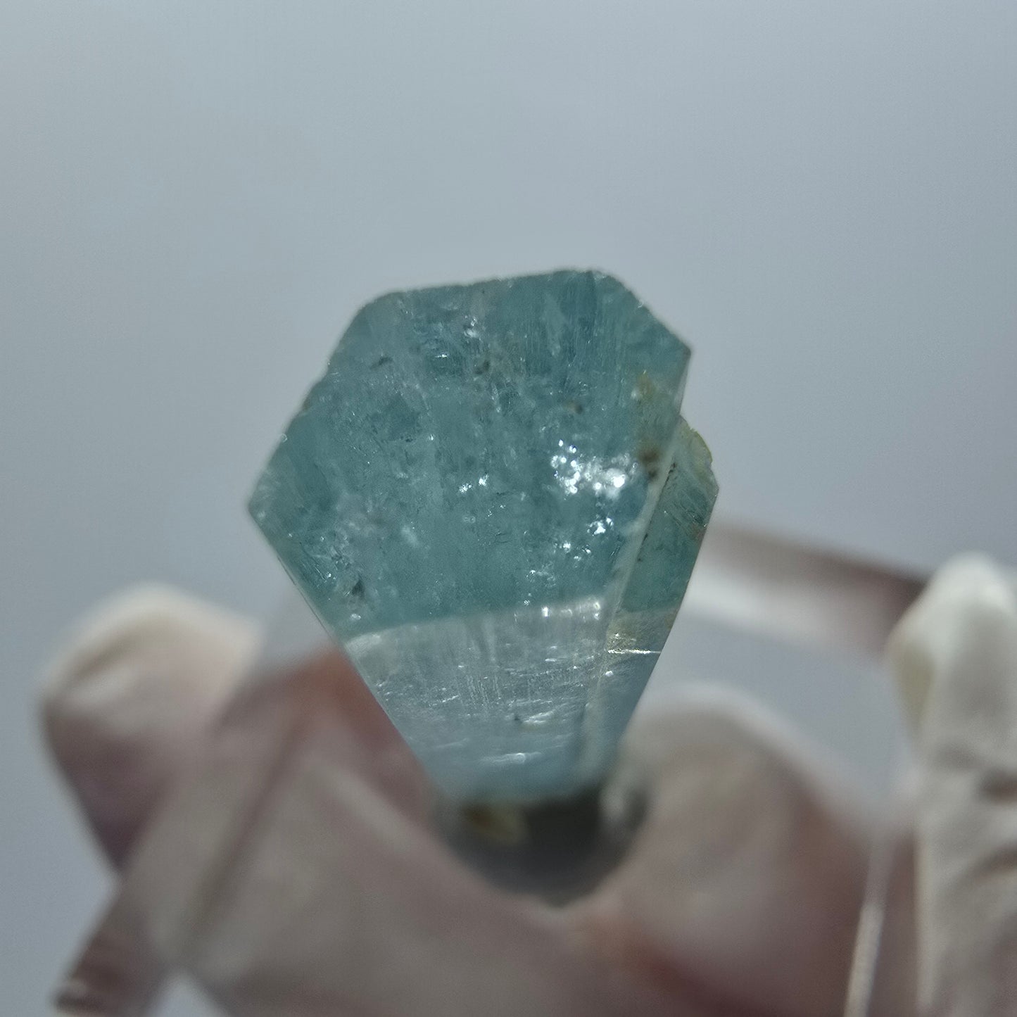 Klarer Aquamarin X Kristall Erongo, Namibia 28*7*7mm #12894