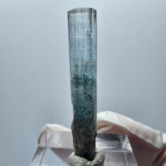 Klarer Aquamarin X Kristall Erongo, Namibia 39*7*6mm #12895