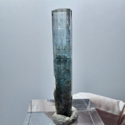 Klarer Aquamarin X Kristall Erongo, Namibia 39*7*6mm #12895