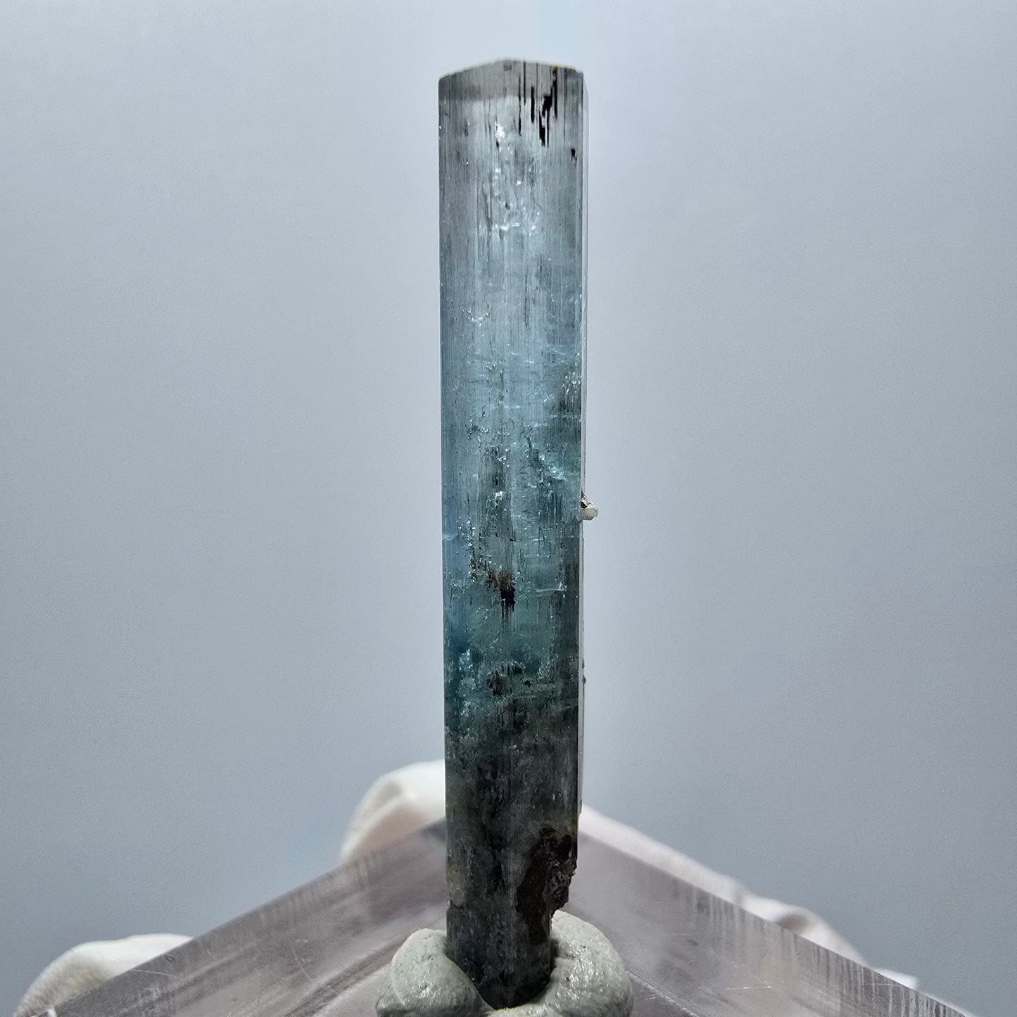 Klarer Aquamarin X Kristall Erongo, Namibia 39*7*6mm #12895