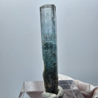 Klarer Aquamarin X Kristall Erongo, Namibia 39*7*6mm #12895
