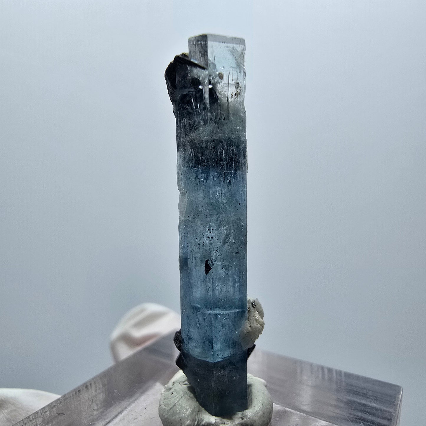 Klarer Aquamarin X Kristall Erongo, Namibia 32*7*6mm #12897