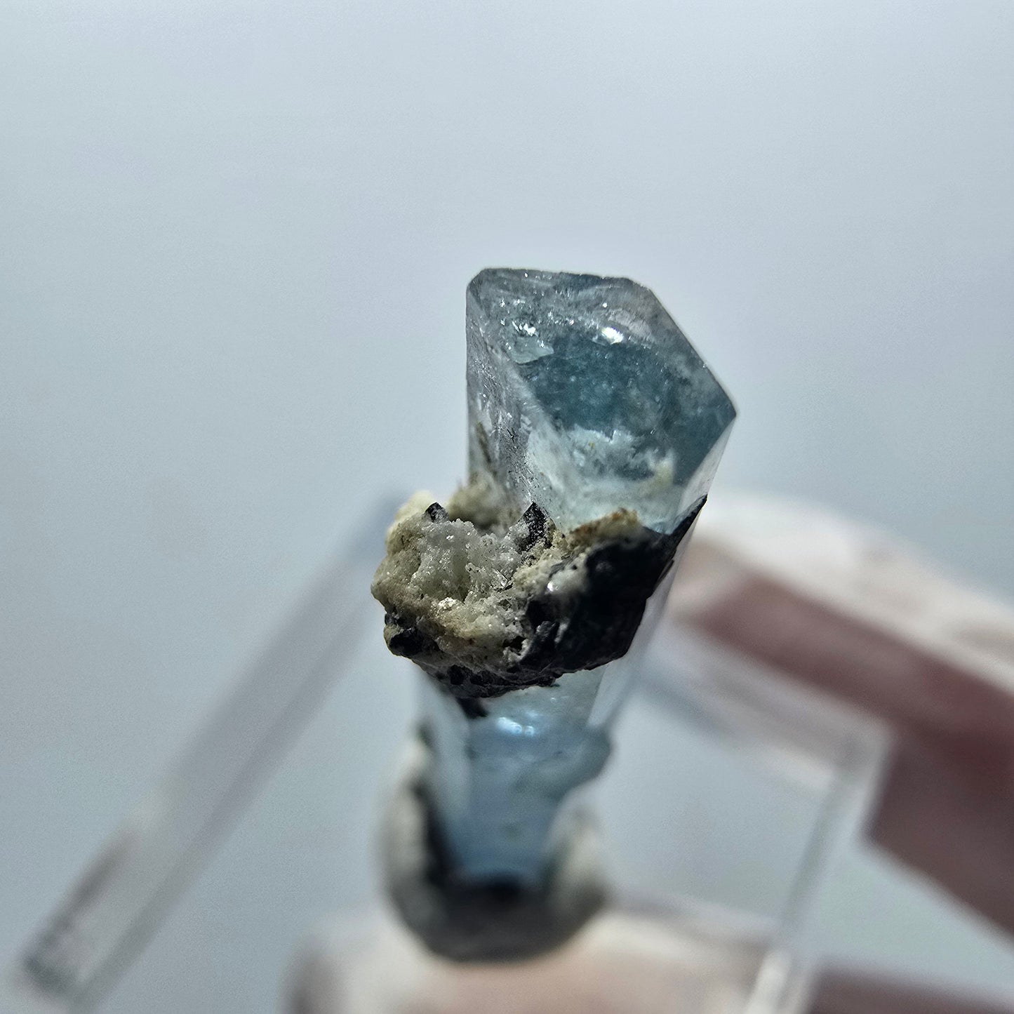Klarer Aquamarin X Kristall Erongo, Namibia 32*7*6mm #12897