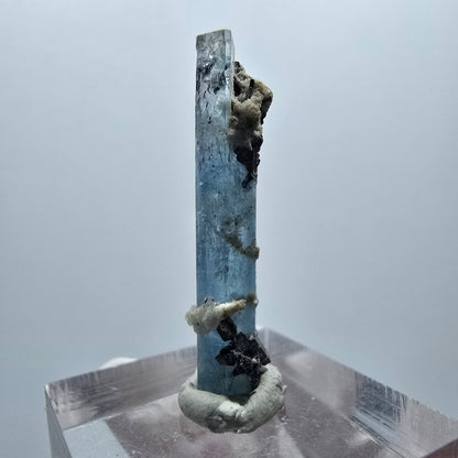 Klarer Aquamarin X Kristall Erongo, Namibia 32*7*6mm #12897