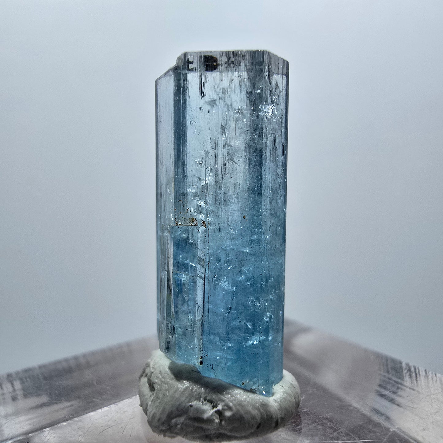 Klarer Aquamarin X Kristall Erongo, Namibia 21*8*8mm #12899