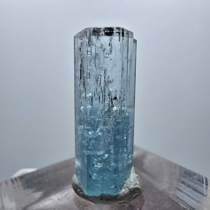 Klarer Aquamarin X Kristall Erongo, Namibia 21*8*8mm #12899