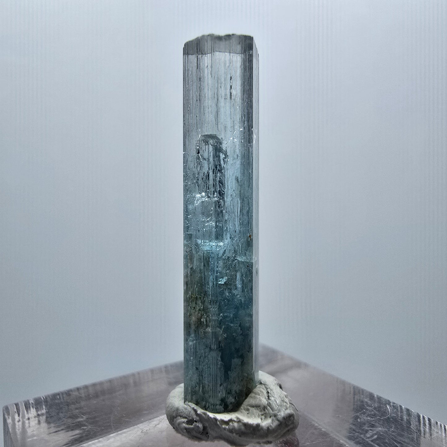 Klarer Aquamarin X Kristall Erongo, Namibia 29*6*6mm #12900