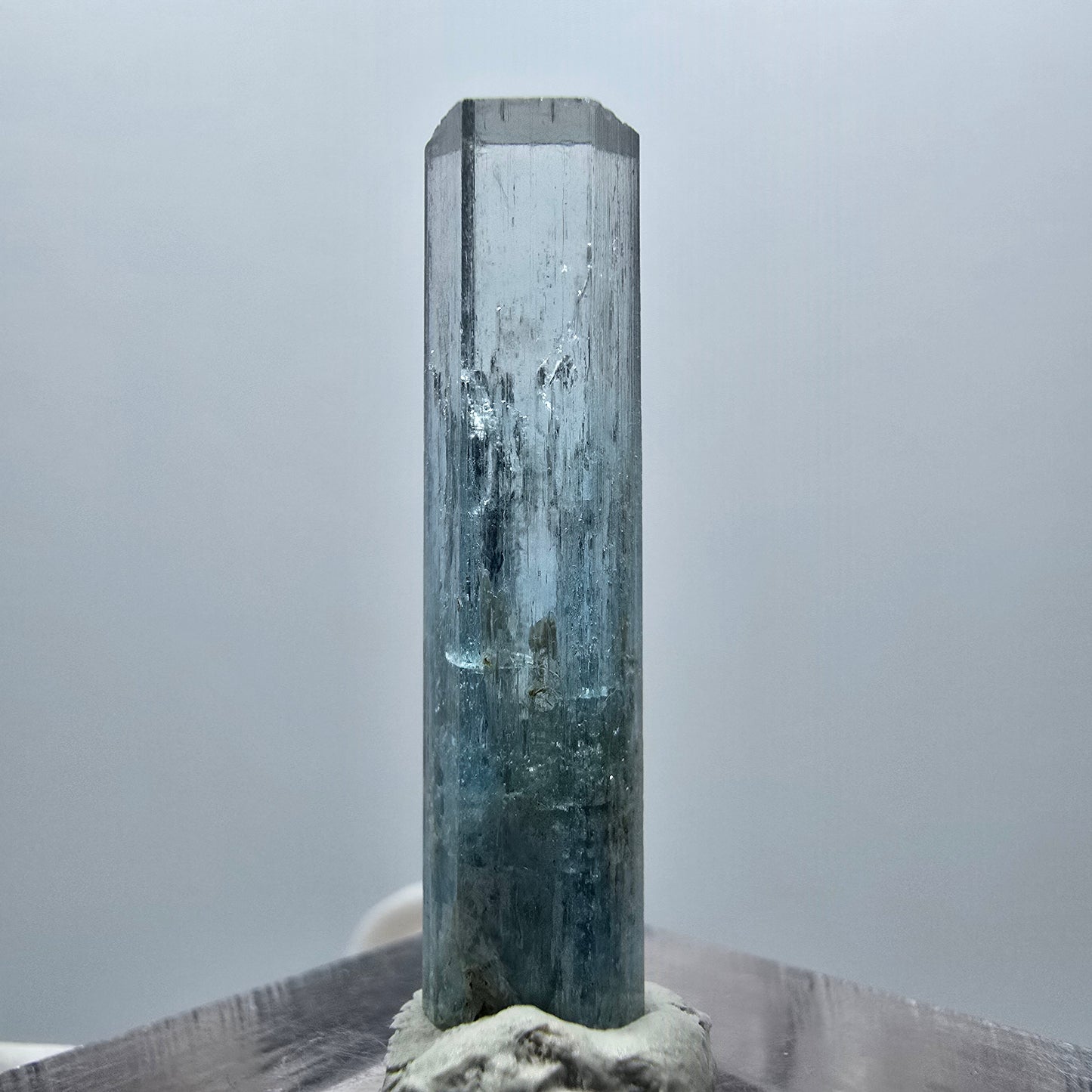 Klarer Aquamarin X Kristall Erongo, Namibia 29*6*6mm #12900
