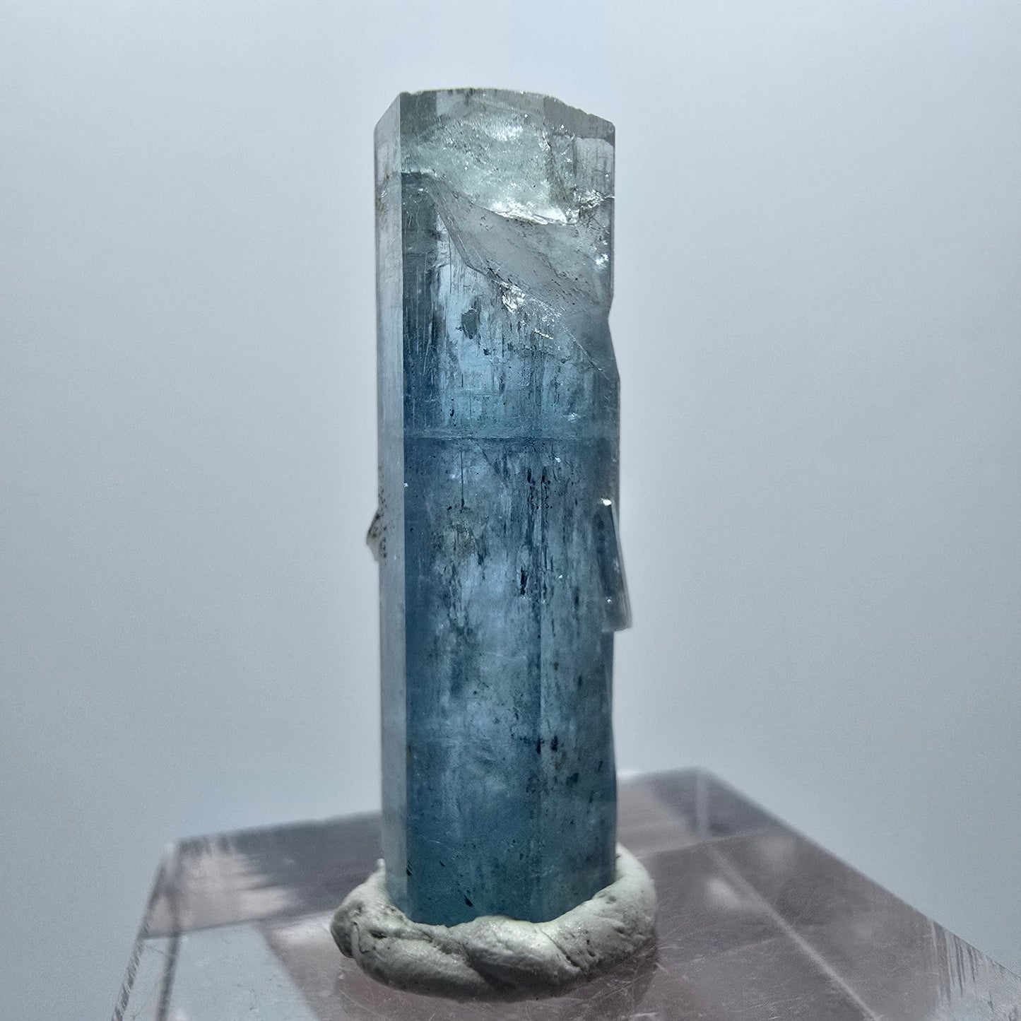 Klarer Aquamarin X Kristall Erongo, Namibia 30*8*8mm #12901