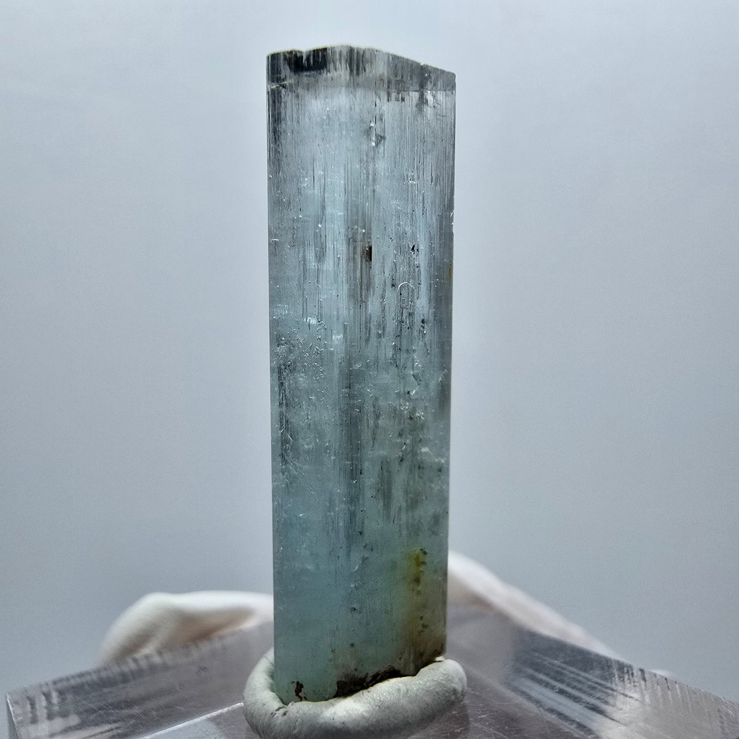 Klarer Aquamarin X Kristall Erongo, Namibia 31*8*9mm #12902