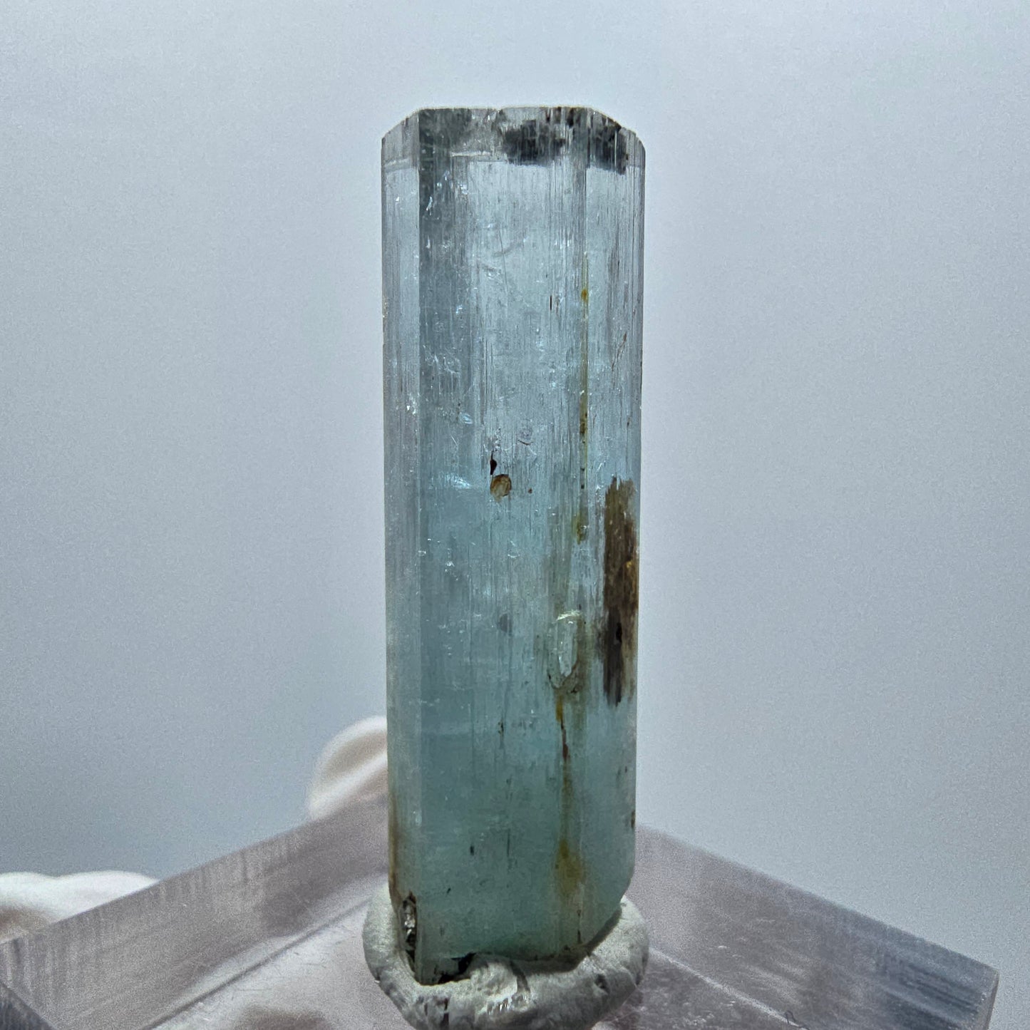 Klarer Aquamarin X Kristall Erongo, Namibia 31*8*9mm #12902
