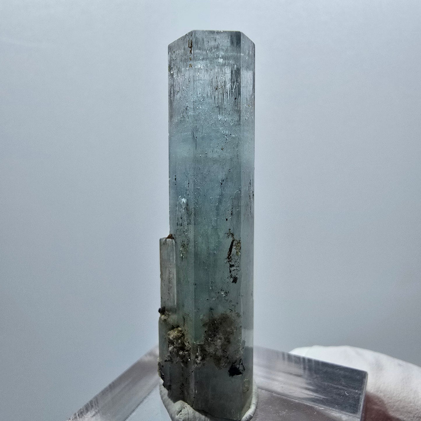Klarer Aquamarin X Kristall Erongo, Namibia 41*9*7mm #12904