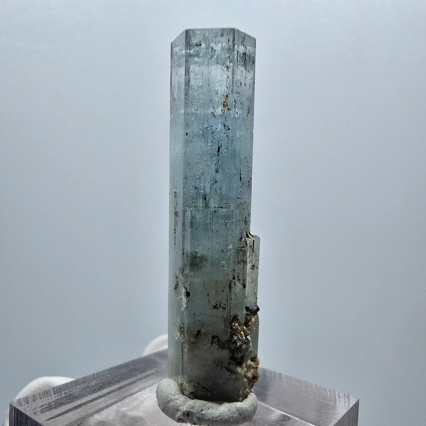 Klarer Aquamarin X Kristall Erongo, Namibia 41*9*7mm #12904