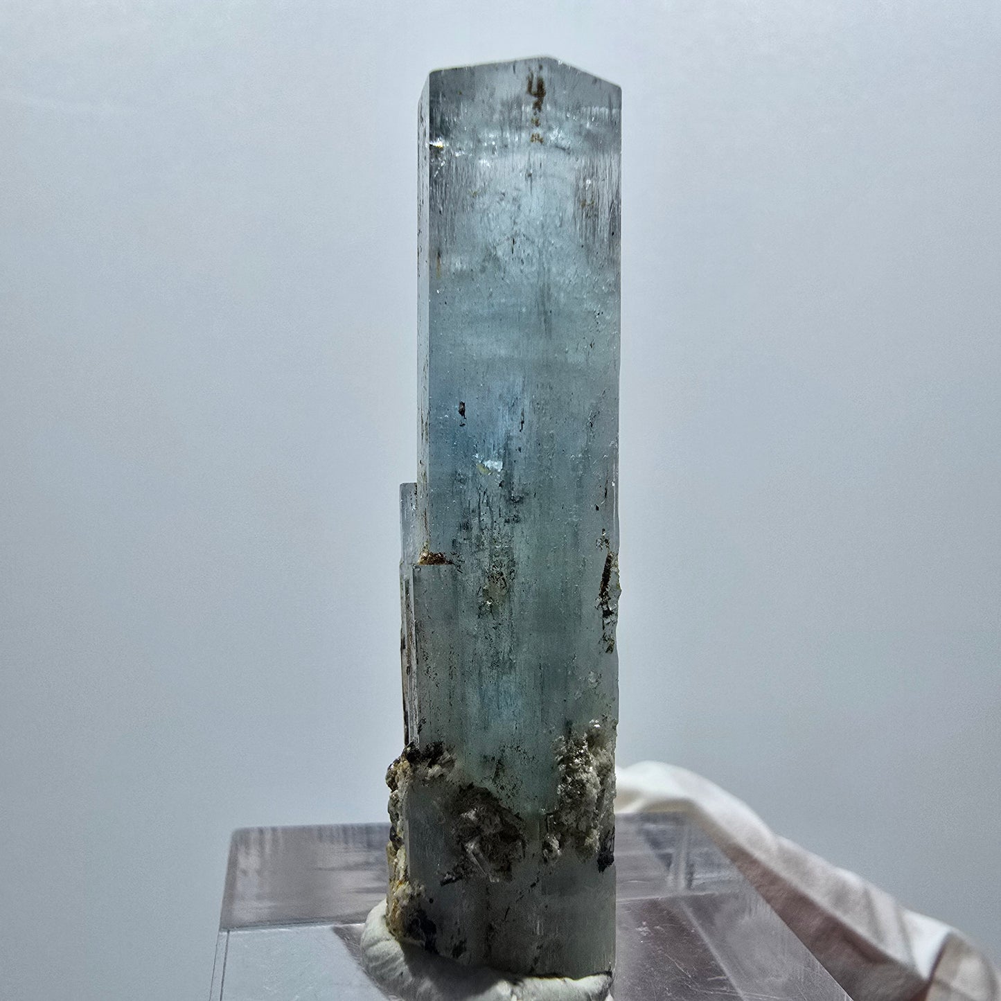 Klarer Aquamarin X Kristall Erongo, Namibia 41*9*7mm #12904