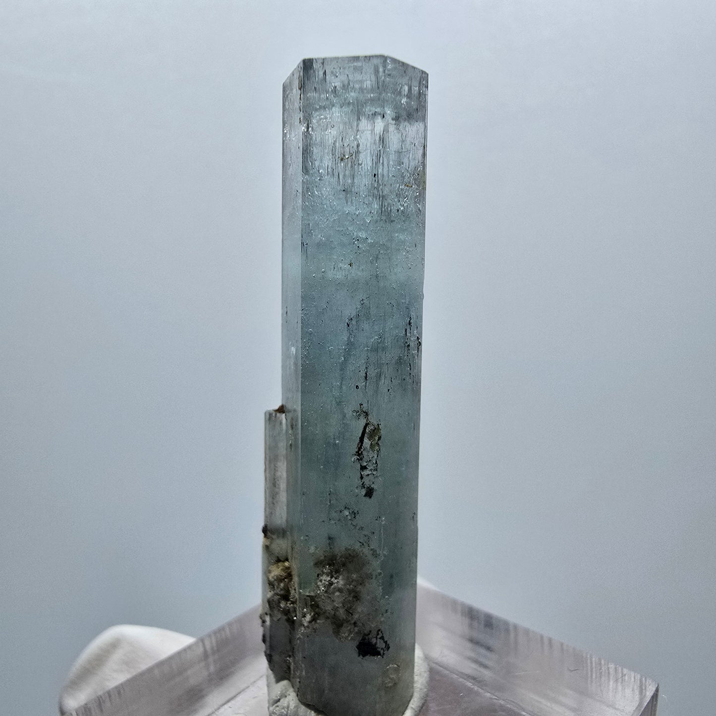 Klarer Aquamarin X Kristall Erongo, Namibia 41*9*7mm #12904