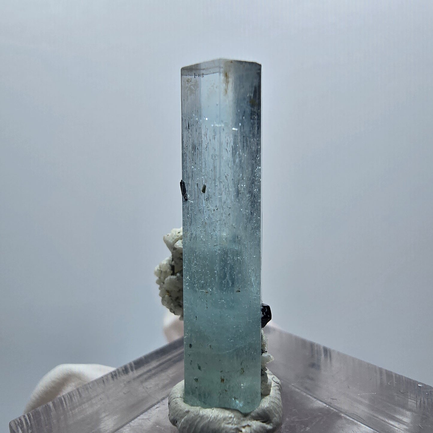 Klarer Aquamarin X Kristall Erongo, Namibia 28*14*6mm #12905