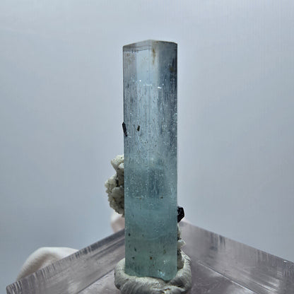 Klarer Aquamarin X Kristall Erongo, Namibia 28*14*6mm #12905