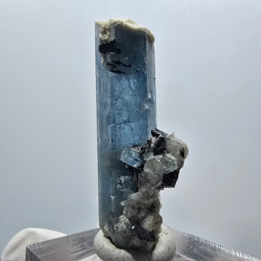 Klarer Aquamarin X Kristall Erongo, Namibia 41*17*10mm #12906
