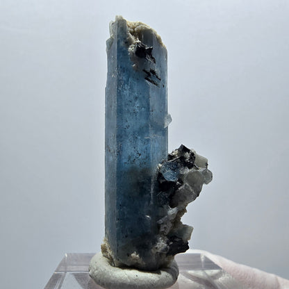 Klarer Aquamarin X Kristall Erongo, Namibia 41*17*10mm #12906