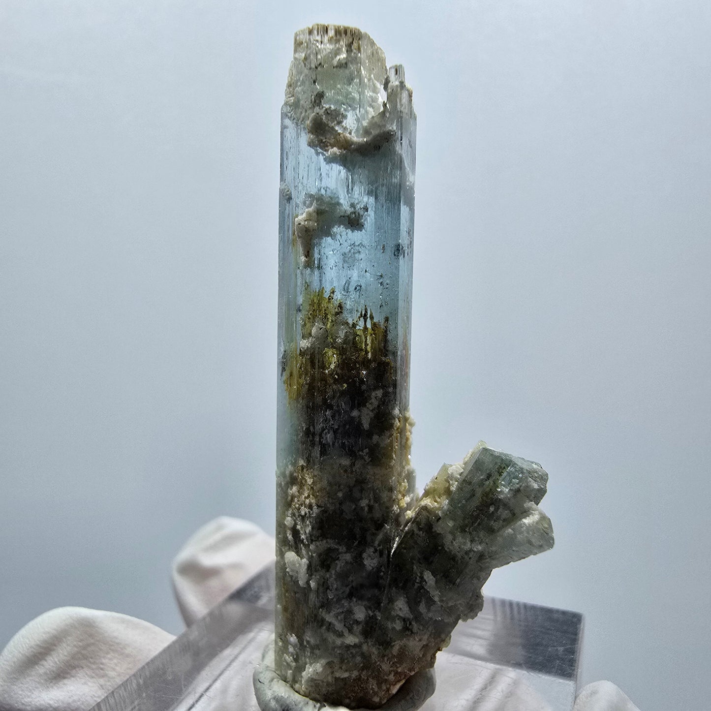 Klarer Aquamarin X Kristall Erongo, Namibia 42*18*11mm #12908