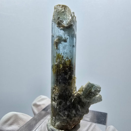 Klarer Aquamarin X Kristall Erongo, Namibia 42*18*11mm #12908