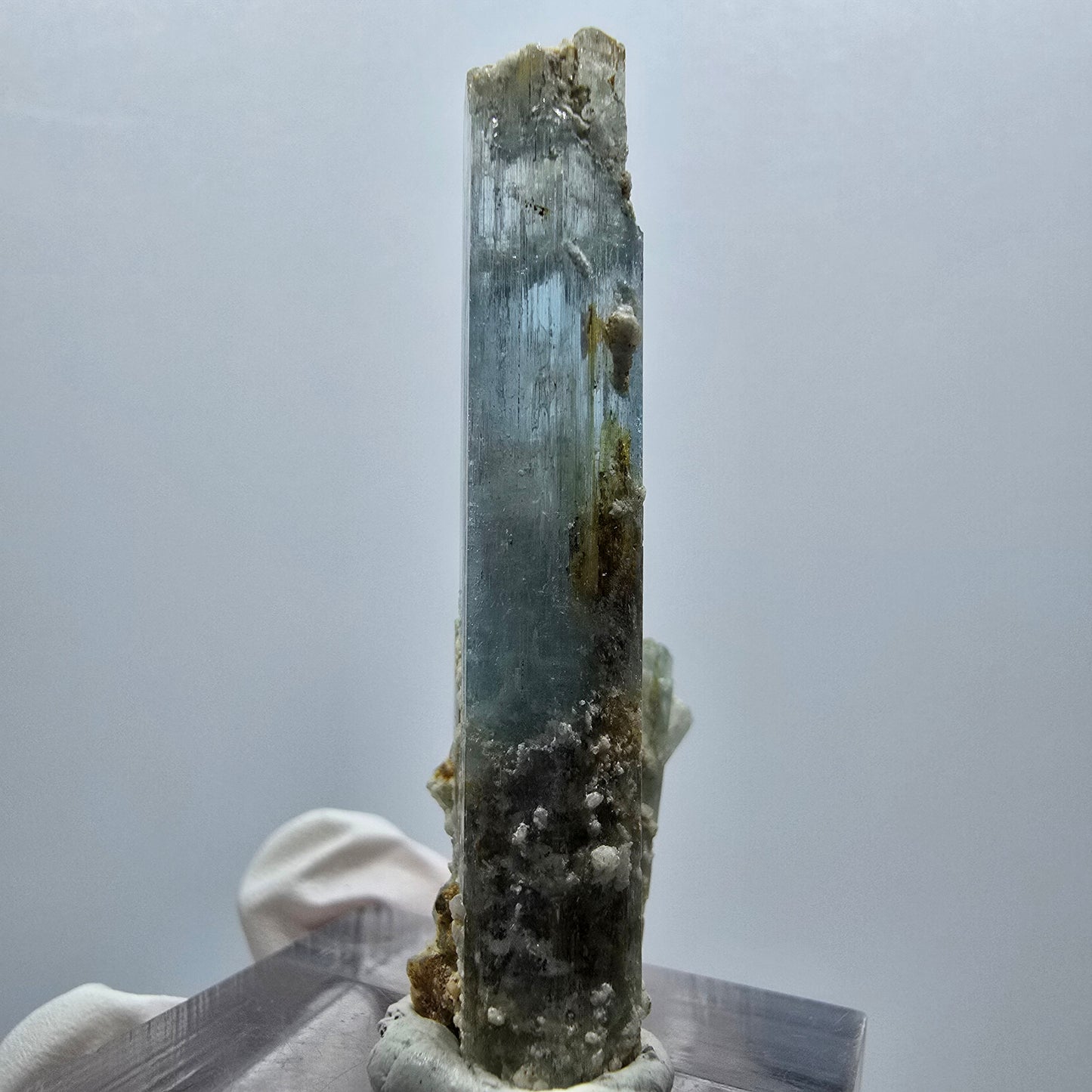 Klarer Aquamarin X Kristall Erongo, Namibia 42*18*11mm #12908