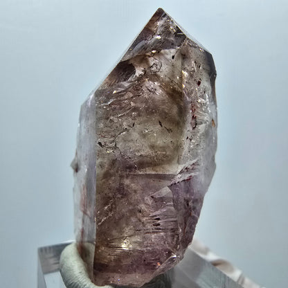 Enhydro Harlekin Skelett Phantom Amethyst, 1x Blase Streep Mine, Namibia 45*28*24mm #12912