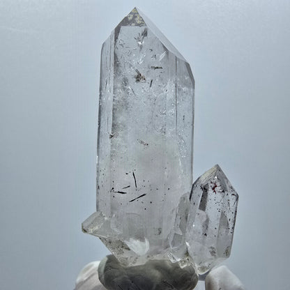 Enhydro Harlekin Skelett DT Quarz, 1x Blase Streep Mine Goboboseb Namibia 64*29*25mm #12914